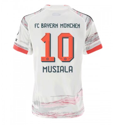 Bayern Munich Jamal Musiala #10 Udebanetrøje Dame 2025-26 Kortærmet